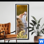 Poster Junger Fuchs Schmal Produktvorschau mit dem Bild Junger Fuchs im Format Schmal.