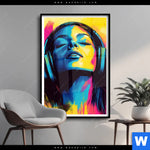 Poster Klang Der Farben Hochformat Produktvorschau mit dem Bild Klang der Farben im Format Hochformat.