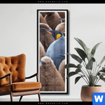 Poster Koenigspinguine Schmal Produktvorschau mit dem Bild Königspinguine im Format Schmal.