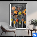 Poster Kraeutermischung Hochformat Produktvorschau mit dem Bild Kräutermischung im Format Hochformat.