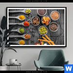 Poster Kraeutermischung Querformat Produktvorschau mit dem Bild Kräutermischung im Format Querformat.