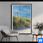 Poster Leuchtturm No 1 Hochformat Produktvorschau mit dem Bild Leuchtturm No. 1 im Format Hochformat.