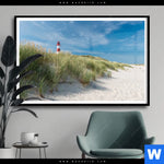 Poster Leuchtturm No 1 Querformat Produktvorschau mit dem Bild Leuchtturm No. 1 im Format Querformat.