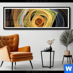 Poster Lichtmalerei No 3 Panorama Produktvorschau mit dem Bild Lichtmalerei No. 3 im Format Panorama.