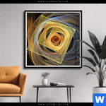 Poster Lichtmalerei No 3 Quadrat Produktvorschau mit dem Bild Lichtmalerei No. 3 im Format Quadrat.