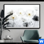 Poster Luftige Bluetenstille Querformat Produktvorschau mit dem Bild Luftige Blütenstille im Format Querformat.