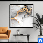 Poster Luxury Abstract Fluid Art No 3 Quadrat Produktvorschau mit dem Bild Luxury Abstract Fluid Art No. 3 im Format Quadrat.