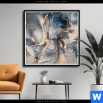 Poster Luxury Abstract Fluid Art No 6 Quadrat Produktvorschau mit dem Bild Luxury Abstract Fluid Art No. 6 im Format Quadrat.