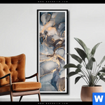 Poster Luxury Abstract Fluid Art No 6 Schmal Produktvorschau mit dem Bild Luxury Abstract Fluid Art No. 6 im Format Schmal.