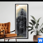 Poster Maechtiger Bueffel Schmal Produktvorschau mit dem Bild Mächtiger Büffel im Format Schmal.