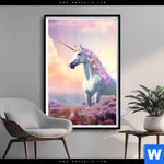 Poster Magic Einhorn Hochformat Produktvorschau mit dem Bild Magic Einhorn im Format Hochformat.