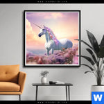 Poster Magic Einhorn Quadrat Produktvorschau mit dem Bild Magic Einhorn im Format Quadrat.