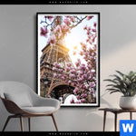 Poster Mangnolien In Paris Hochformat Produktvorschau mit dem Bild Mangnolien in Paris im Format Hochformat.