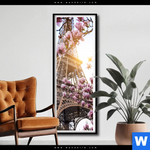 Poster Mangnolien In Paris Schmal Produktvorschau mit dem Bild Mangnolien in Paris im Format Schmal.