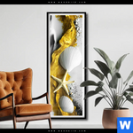 Poster Maritime Muschel Kunst Schmal Produktvorschau mit dem Bild Maritime Muschel-Kunst im Format Schmal.