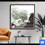 Poster Milch Kuesst Schokolade Quadrat Produktvorschau mit dem Bild Milch küsst Schokolade im Format Quadrat.