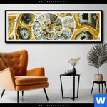 Poster Muschel Fossil No 1 Panorama Produktvorschau mit dem Bild Muschel Fossil No. 1 im Format Panorama.