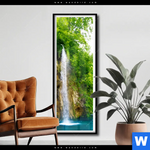 Poster Natur Pur Am See Schmal Produktvorschau mit dem Bild Natur pur am See im Format Schmal.