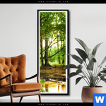 Poster Natur Pur Der Wald Schmal Produktvorschau mit dem Bild Natur pur - Der Wald im Format Schmal.