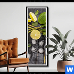 Poster Perfekte Zutaten Fuer Cocktails Schmal Produktvorschau mit dem Bild Perfekte Zutaten für Cocktails im Format Schmal.