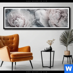 Poster Pony Flowers Panorama Produktvorschau mit dem Bild Pony Flowers im Format Panorama.