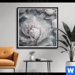 Poster Pony Flowers Quadrat Produktvorschau mit dem Bild Pony Flowers im Format Quadrat.