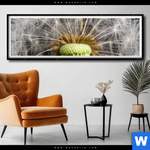 Poster Pusteblume No 10 Panorama Produktvorschau mit dem Bild Pusteblume No. 10 im Format Panorama.