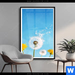 Poster Pusteblume No 2 Hochformat Produktvorschau mit dem Bild Pusteblume No. 2 im Format Hochformat.