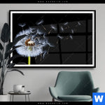 Poster Pusteblume No 6 Querformat Produktvorschau mit dem Bild Pusteblume No. 6 im Format Querformat.