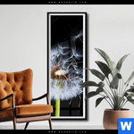 Poster Pusteblume No 6 Schmal Produktvorschau mit dem Bild Pusteblume No. 6 im Format Schmal.