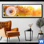 Poster Pusteblume No 8 Panorama Produktvorschau mit dem Bild Pusteblume No. 8 im Format Panorama.