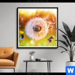 Poster Pusteblume No 8 Quadrat Produktvorschau mit dem Bild Pusteblume No. 8 im Format Quadrat.