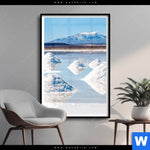 Poster Salzlandschaft In Den Anden Hochformat Produktvorschau mit dem Bild Salzlandschaft in den Anden im Format Hochformat.