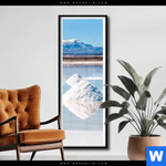 Poster Salzlandschaft In Den Anden Schmal Produktvorschau mit dem Bild Salzlandschaft in den Anden im Format Schmal.