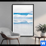 Poster Salzsee In Bolivien Hochformat Produktvorschau mit dem Bild Salzsee in Bolivien im Format Hochformat.