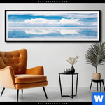 Poster Salzsee In Bolivien Panorama Produktvorschau mit dem Bild Salzsee in Bolivien im Format Panorama.