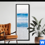 Poster Salzsee In Bolivien Schmal Produktvorschau mit dem Bild Salzsee in Bolivien im Format Schmal.