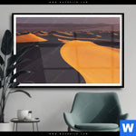 Poster Sandduenen Querformat Produktvorschau mit dem Bild Sanddünen im Format Querformat.