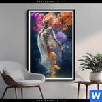 Poster Schlafende Nixe Hochformat Produktvorschau mit dem Bild Schlafende Nixe im Format Hochformat.