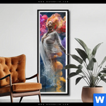 Poster Schlafende Nixe Schmal Produktvorschau mit dem Bild Schlafende Nixe im Format Schmal.