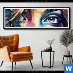 Poster Schoenes Maedchen Sophie Panorama Produktvorschau mit dem Bild Schönes Mädchen Sophie im Format Panorama.