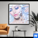 Poster Schoenheit In Frost Und Kristall Quadrat Produktvorschau mit dem Bild Schönheit in Frost und Kristall im Format Quadrat.