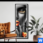 Poster Schoenheit In Schwarz Schmal Produktvorschau mit dem Bild Schönheit in Schwarz im Format Schmal.