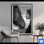 Poster Seelenblick Hochformat Produktvorschau mit dem Bild Seelenblick im Format Hochformat.