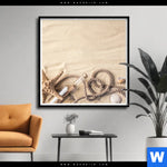 Poster Sehnsucht Nach Dem Meer Quadrat Produktvorschau mit dem Bild Sehnsucht nach dem Meer im Format Quadrat.