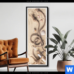 Poster Sehnsucht Nach Dem Meer Schmal Produktvorschau mit dem Bild Sehnsucht nach dem Meer im Format Schmal.