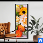 Poster Sommerblumen Schmal Produktvorschau mit dem Bild Sommerblumen im Format Schmal.