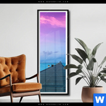 Poster Sonnenuntergang Auf Den Malediven Schmal Produktvorschau mit dem Bild Sonnenuntergang auf den Malediven im Format Schmal.