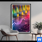 Poster Sound Wave Hochformat Produktvorschau mit dem Bild Sound Wave im Format Hochformat.