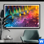 Poster Sound Wave Querformat Produktvorschau mit dem Bild Sound Wave im Format Querformat.